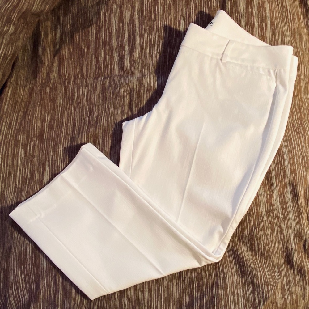 Women’s Express Dressy Crop Pants White Size 10